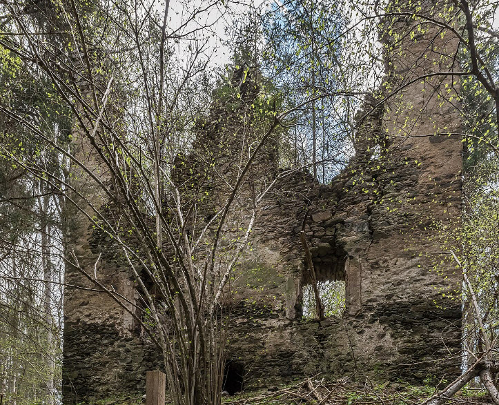 Burg- und Schlossruine Wullroß, Weitensfeld im Gurktal, Austria, Austria